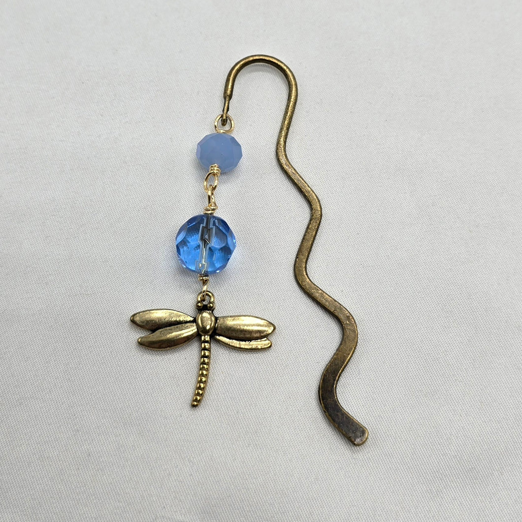 Gold Dragonfly Bookmark