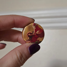 Load image into Gallery viewer, Crab Button Pin
