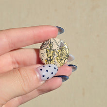 Load image into Gallery viewer, Skeleton Button Pin
