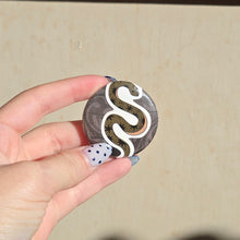 Load image into Gallery viewer, Snake Button Pin
