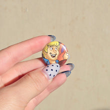 Load image into Gallery viewer, Okay Gang Button Pin

