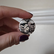 Load image into Gallery viewer, Trooper Button Pin
