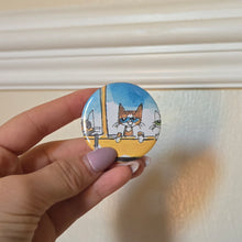 Load image into Gallery viewer, Cat Button Pin
