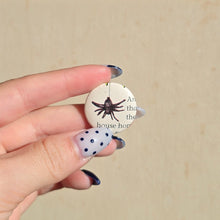 Load image into Gallery viewer, Spider Button Pin
