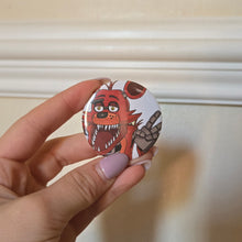 Load image into Gallery viewer, Foxy Button Pin
