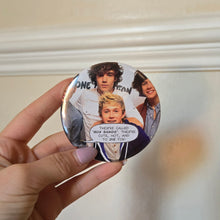 Load image into Gallery viewer, Boy Band Button Pin
