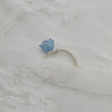 Load image into Gallery viewer, Blue Flora Ring

