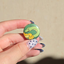 Load image into Gallery viewer, Snake Button Pin
