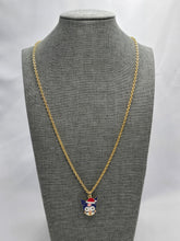 Load image into Gallery viewer, Santa Kuromi Enamel Necklace
