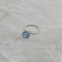 Load image into Gallery viewer, Blue Flora Ring
