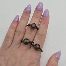 Load image into Gallery viewer, Gemstone and Bronze Ring
