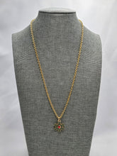 Load image into Gallery viewer, Snowflake Enamel Necklace
