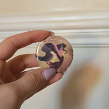 Load image into Gallery viewer, Fast Flying Fairy Button Pin
