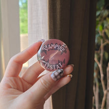 Load image into Gallery viewer, Vampire Lestat Button Pin
