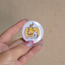 Load image into Gallery viewer, Pumpkin Button Pin
