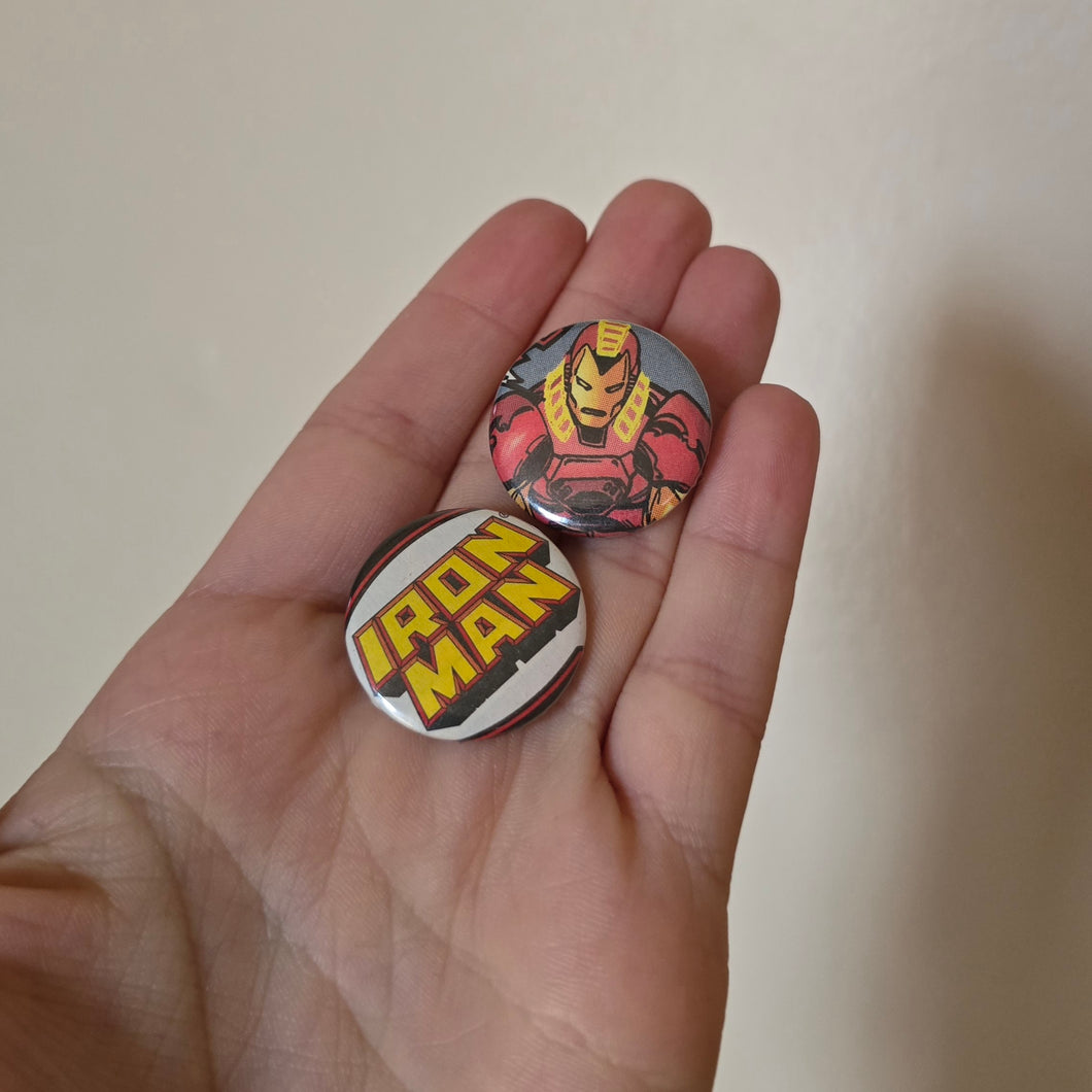 Superhero Pin Set