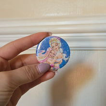 Load image into Gallery viewer, Mermaids Button Pin
