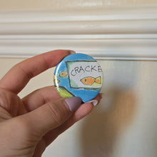 Load image into Gallery viewer, Fish Button Pin
