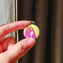 Load image into Gallery viewer, Princess Button Pin
