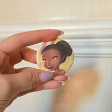 Load image into Gallery viewer, Light Fairy Button Pin
