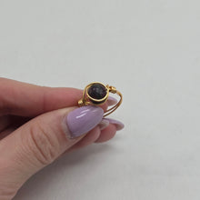 Load image into Gallery viewer, Green Spotted Quartz Ring
