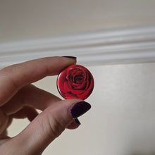 Load image into Gallery viewer, Flower Button Pin
