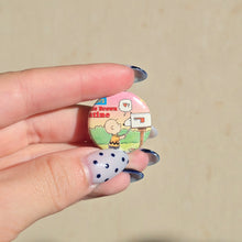 Load image into Gallery viewer, Love Bug Button Pin

