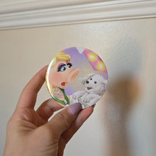 Load image into Gallery viewer, Piggy Piggy Button Pin

