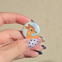 Load image into Gallery viewer, Mama Deer Button Pin

