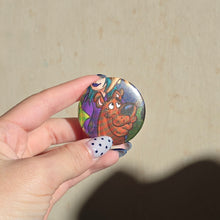 Load image into Gallery viewer, Scooby Button Pin
