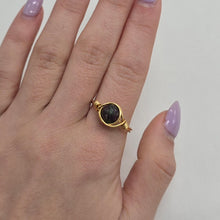 Load image into Gallery viewer, Green Spotted Quartz Ring
