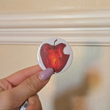 Load image into Gallery viewer, A for Apple Button Pin
