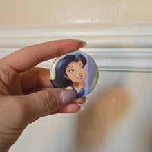 Load image into Gallery viewer, Water Fairy Button Pin
