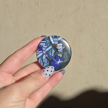 Load image into Gallery viewer, Vampire Button Pin
