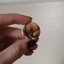 Load image into Gallery viewer, Elephant Button Pin
