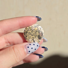 Load image into Gallery viewer, Skeleton Button Pin

