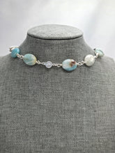 Load image into Gallery viewer, Mixed Stone and Cross Necklace
