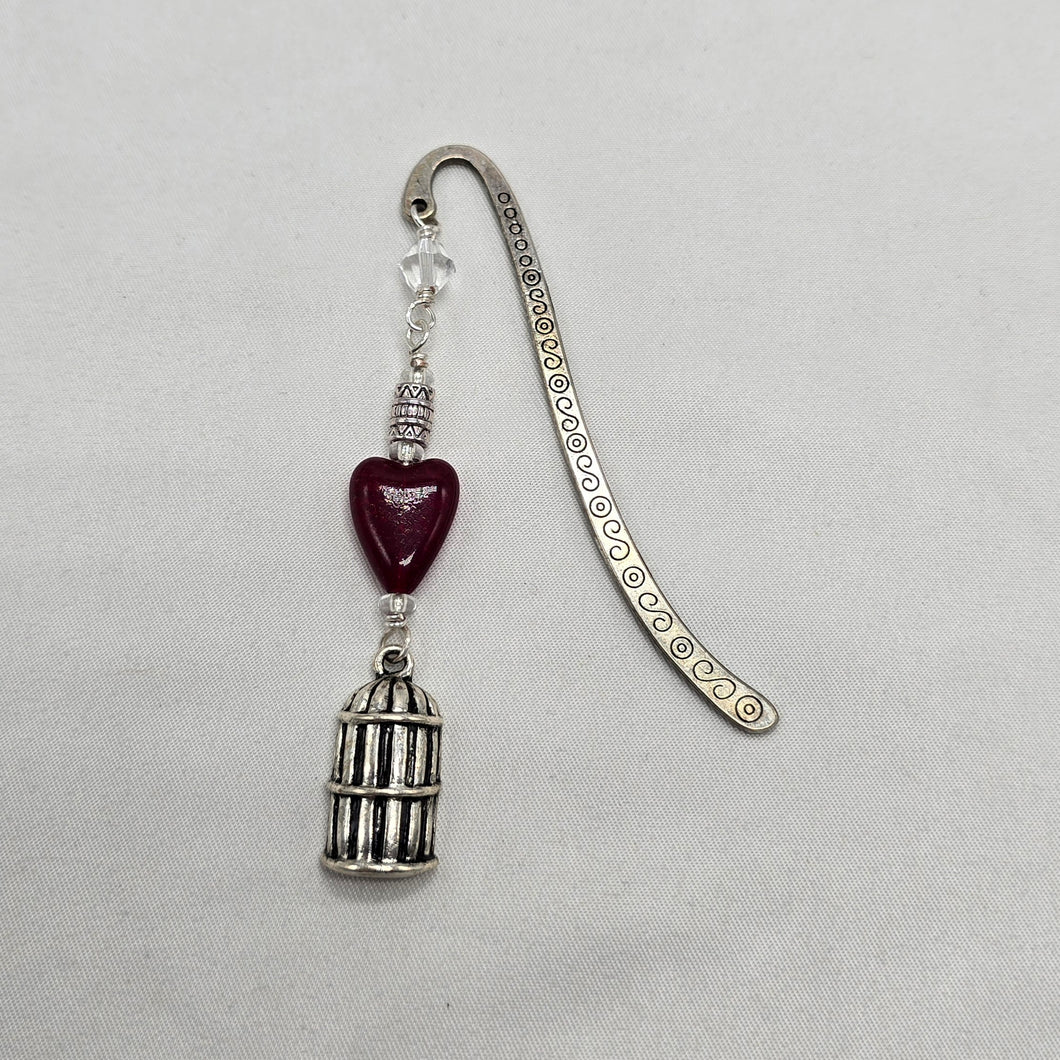 Caged Heart Bookmark