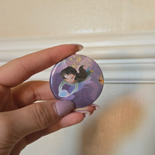 Load image into Gallery viewer, Water Fairy Button Pin
