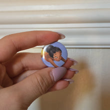 Load image into Gallery viewer, Light Fairy Button Pin
