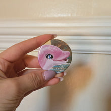 Load image into Gallery viewer, Dolphin Button Pin
