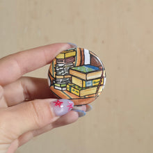 Load image into Gallery viewer, TBR Pile Button Pin
