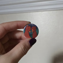 Load image into Gallery viewer, Fox Button Pin
