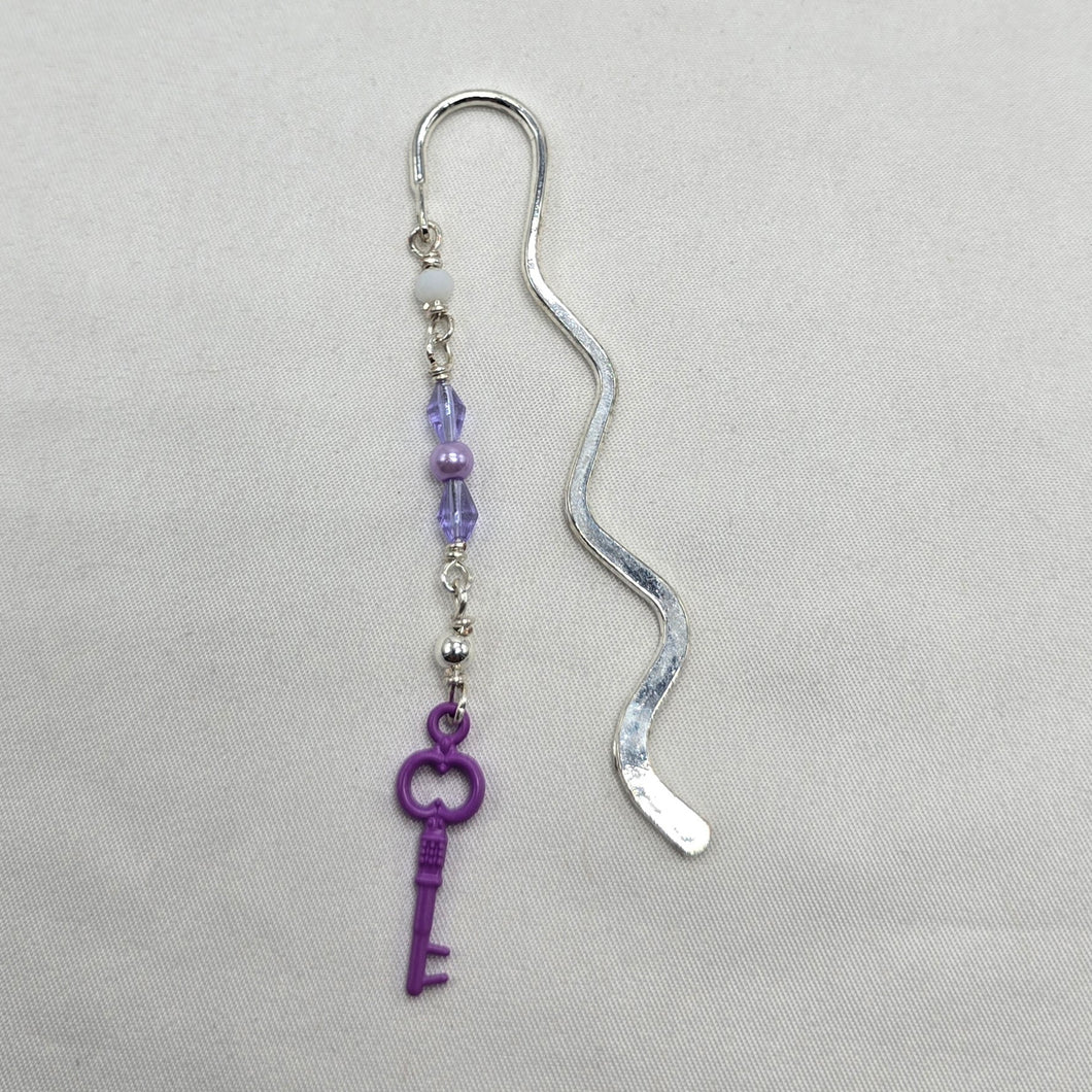 Purple Key Bookmark