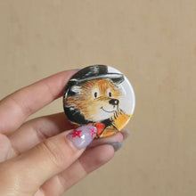 Load image into Gallery viewer, Bear Button Pin
