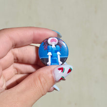 Load image into Gallery viewer, Ragdoll Button Pin

