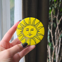 Load image into Gallery viewer, Sun Button Pin
