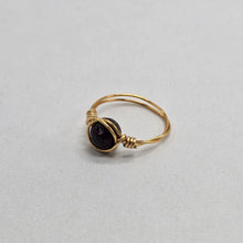 Load image into Gallery viewer, Green Spotted Quartz Ring
