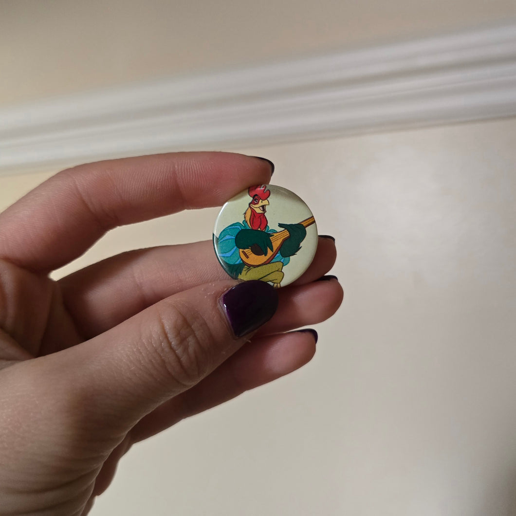 Songbird Button Pin