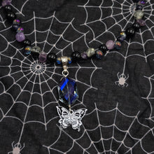 Load image into Gallery viewer, Butterfly Skull Necklace
